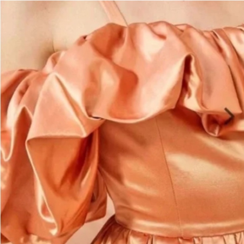 NWT Ulla Johnson Lelita Midi Dress in Copper Sz 4 $1240 - Picture 10 of 14